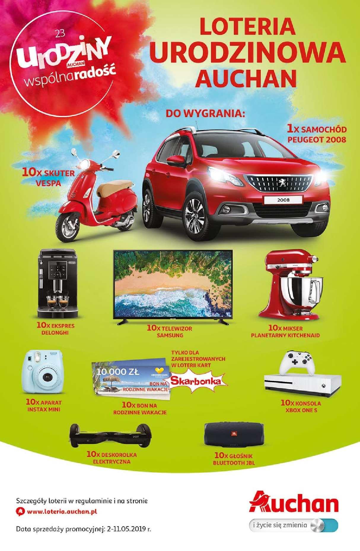 Gazetka promocyjna Auchan do 11/05/2019 str.0
