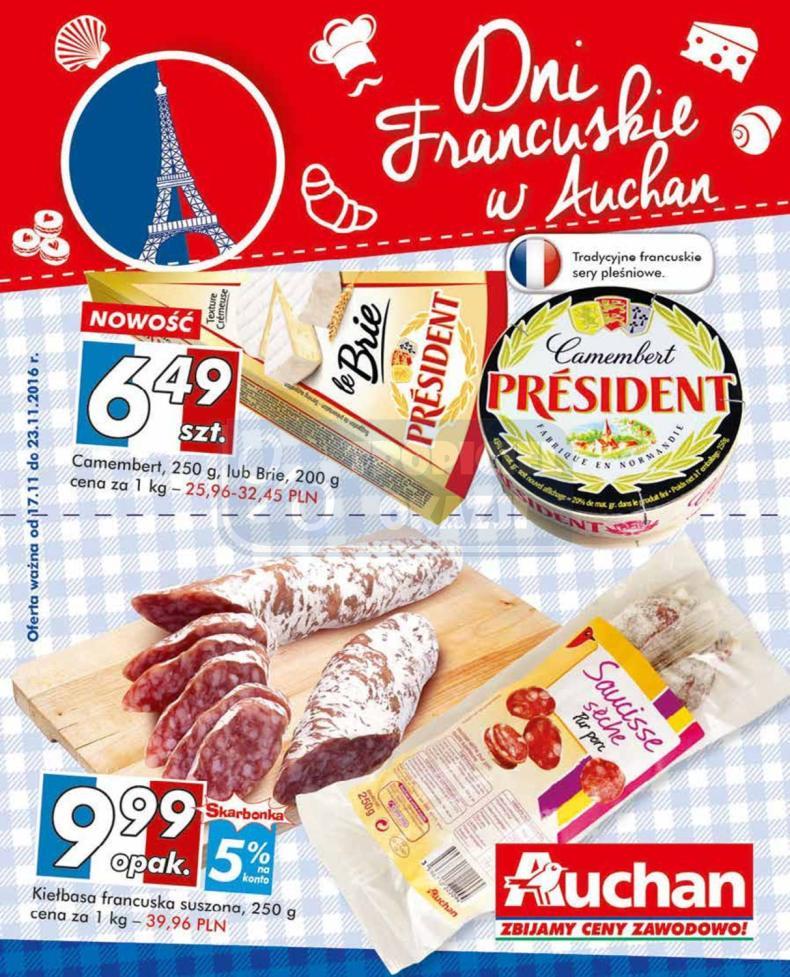 Gazetka promocyjna Auchan do 23/11/2016 str.0