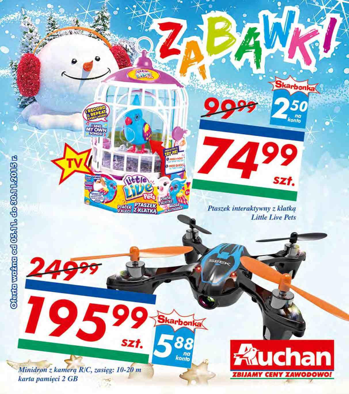 Gazetka promocyjna Auchan do 30/11/2015 str.0