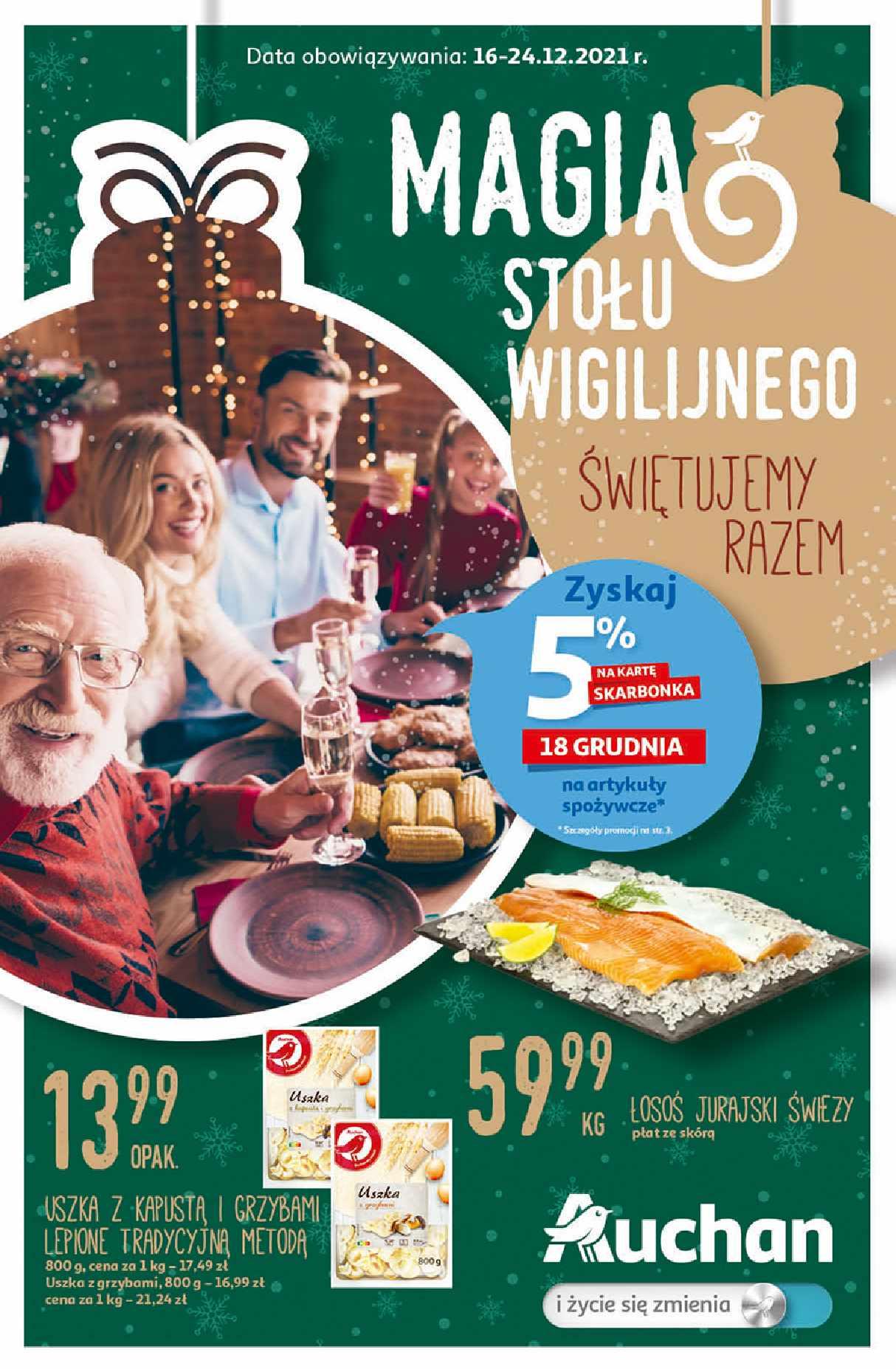 Gazetka promocyjna Auchan do 24/12/2021 str.1