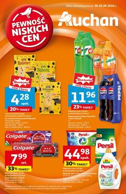 Auchan gazetka  - od 19/09/2024 do 25/09/2024