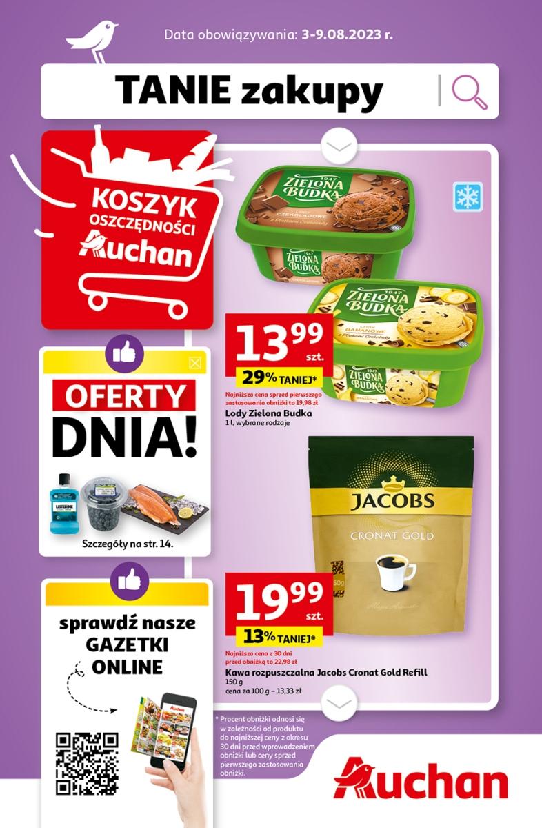 Gazetka promocyjna Auchan do 09/08/2023 str.0