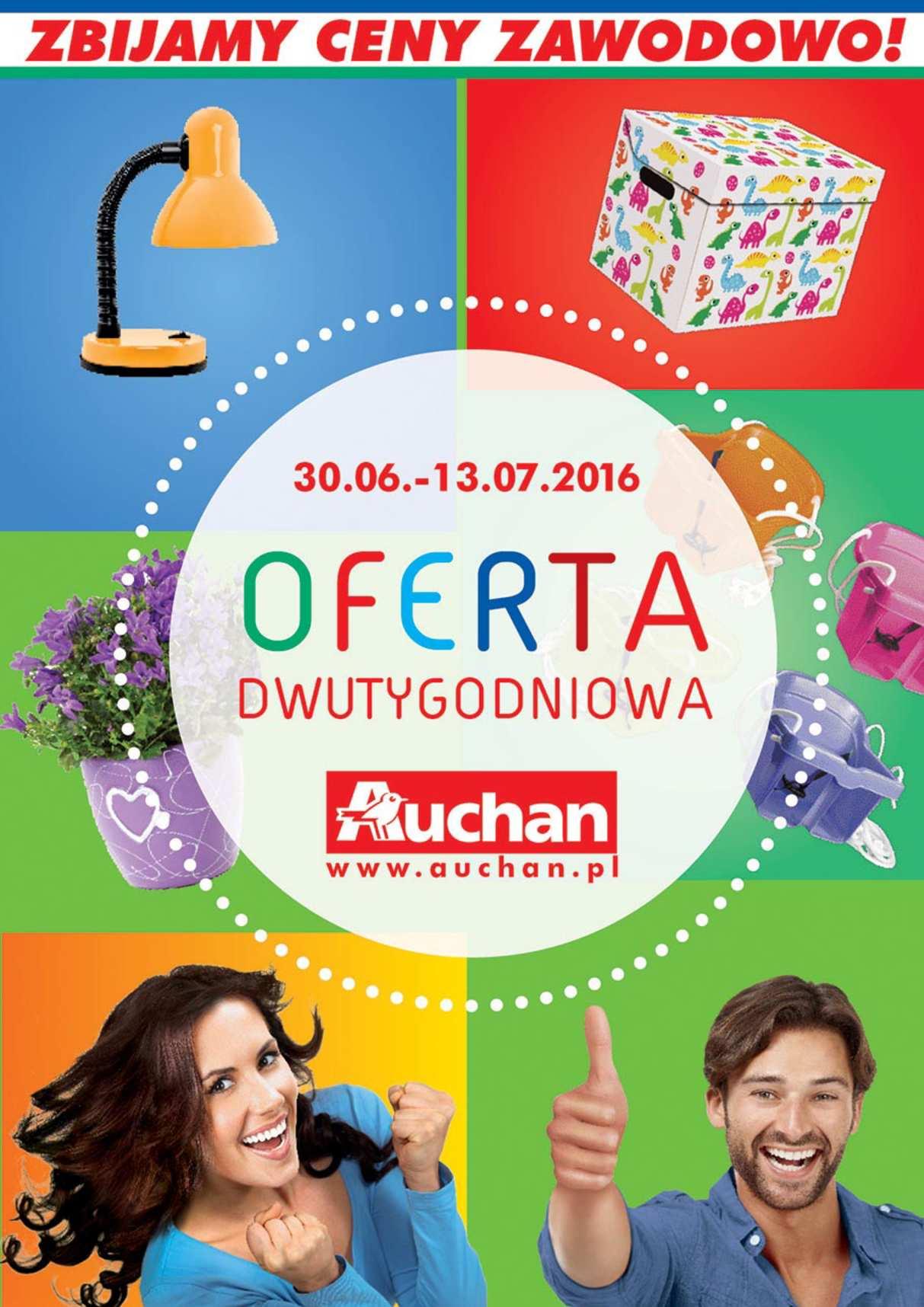 Gazetka promocyjna Auchan do 13/07/2016 str.1