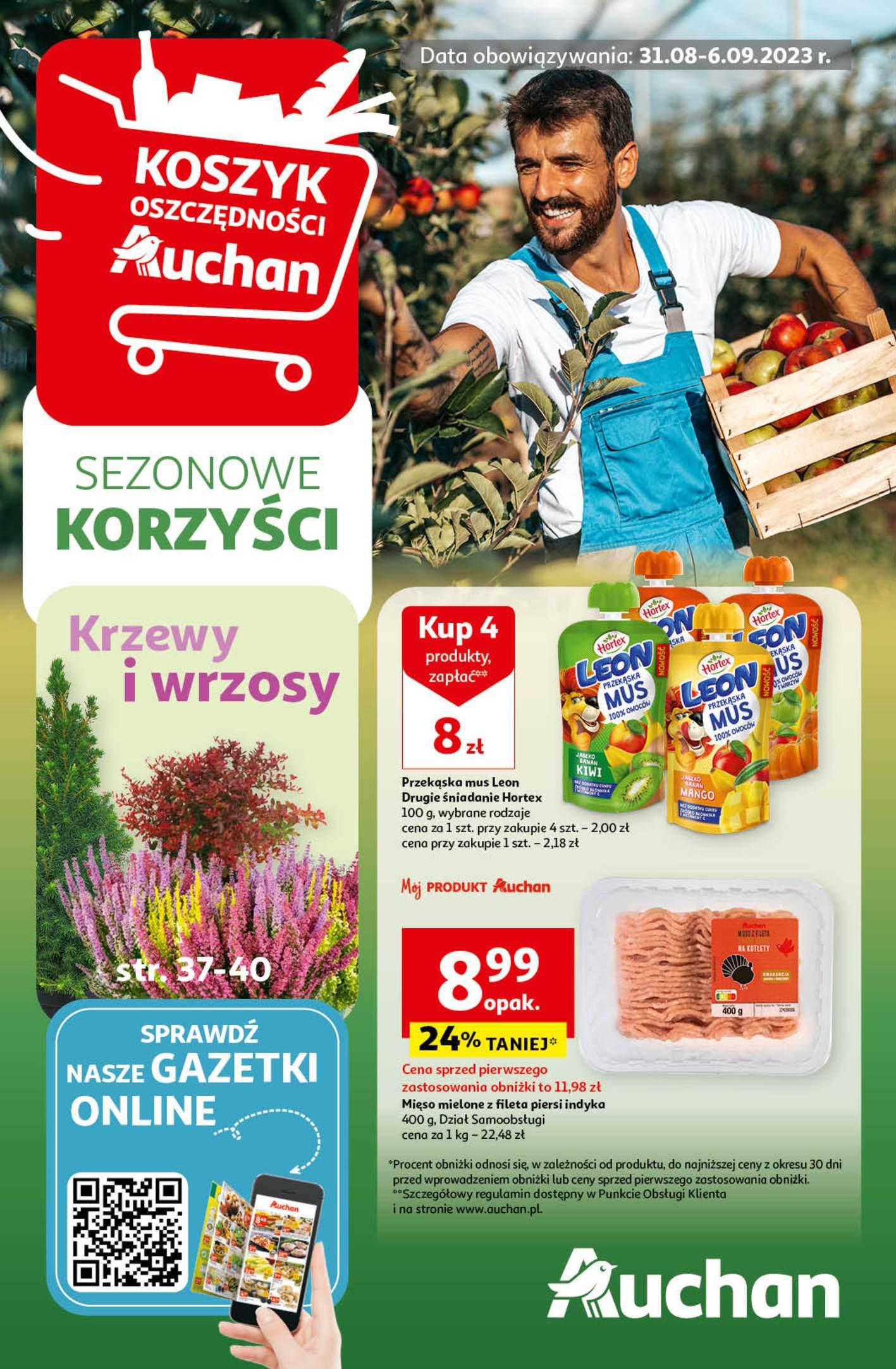 Gazetka promocyjna Auchan do 06/09/2023 str.1