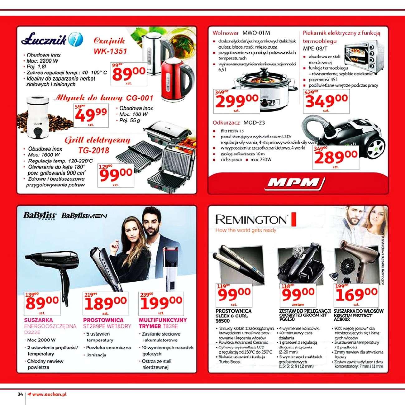 Gazetka promocyjna Auchan do 17/04/2018 str.34