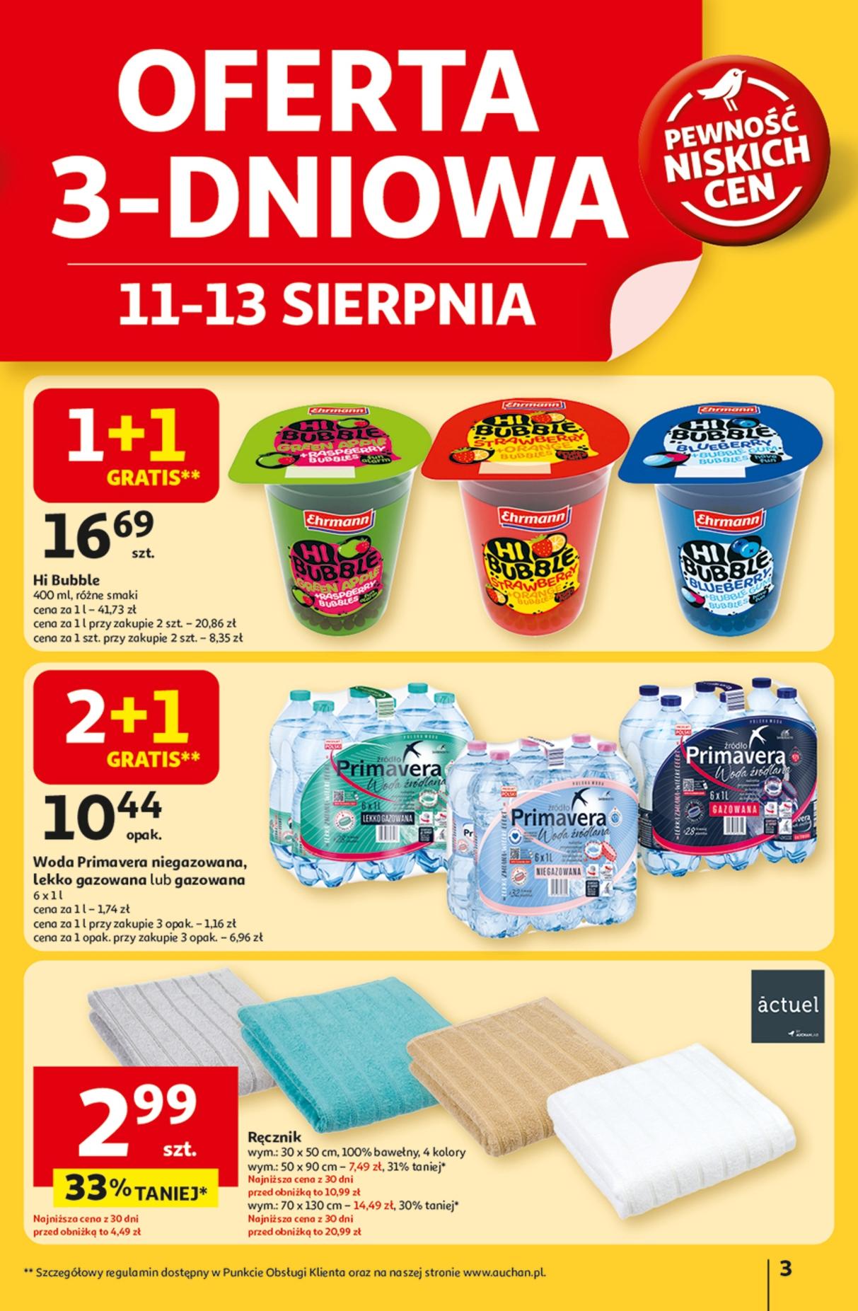 Gazetka promocyjna Auchan do 13/08/2025 str.3