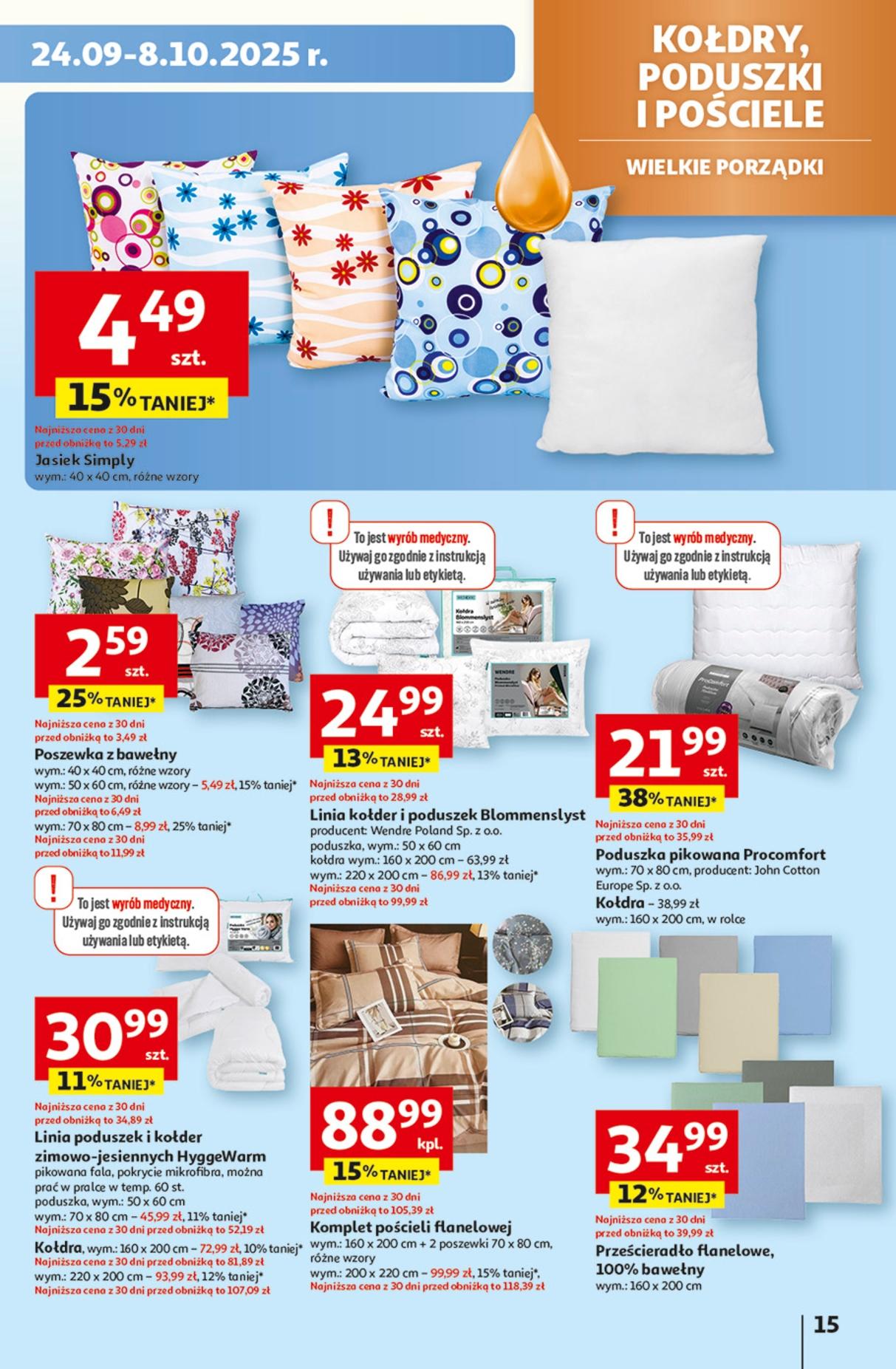 Gazetka promocyjna Auchan do 08/10/2025 str.15