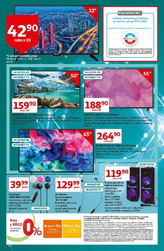 Gazetka promocyjna Auchan do 19/02/2020 str.34