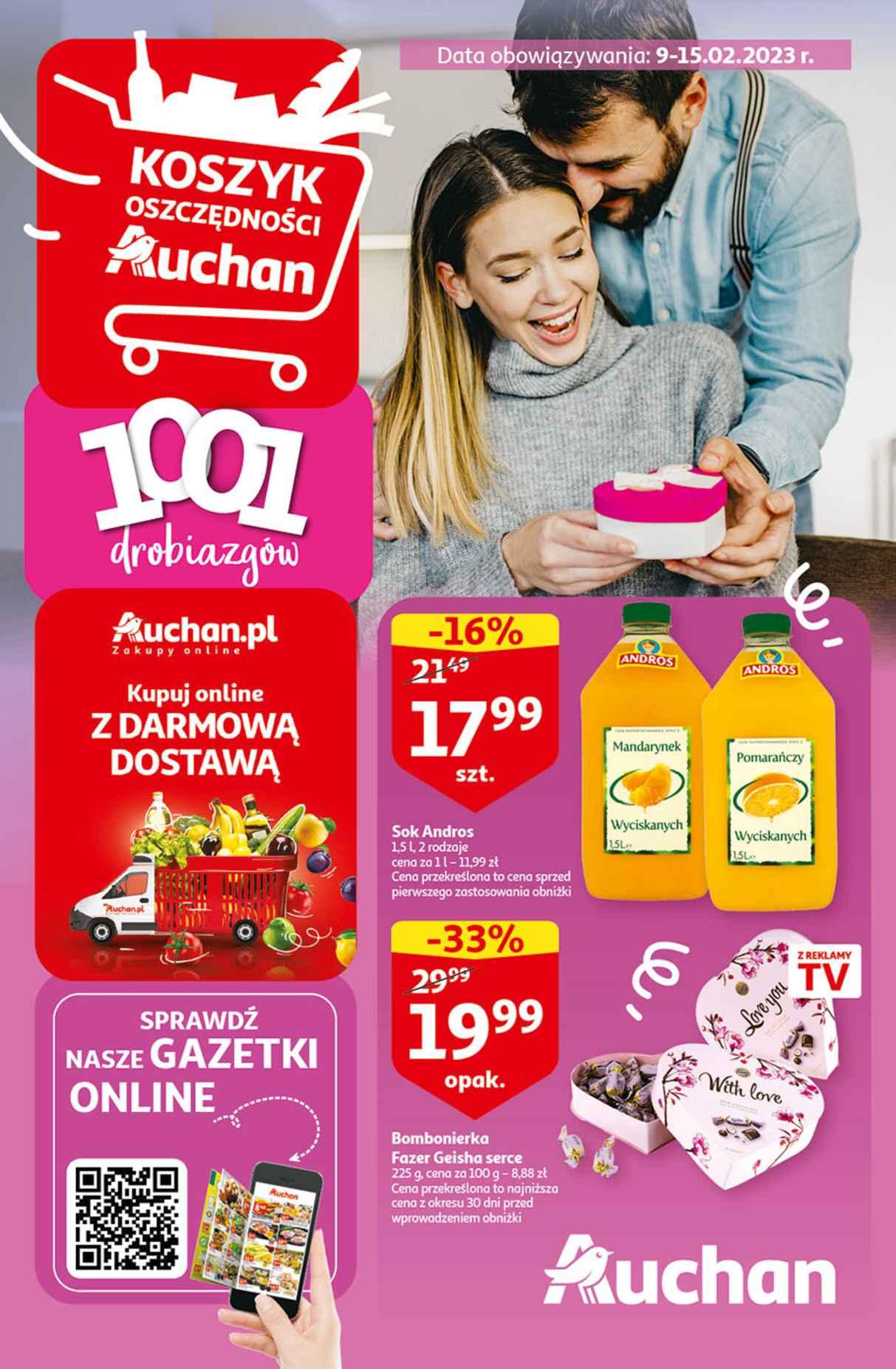Gazetka promocyjna Auchan do 15/02/2023 str.0