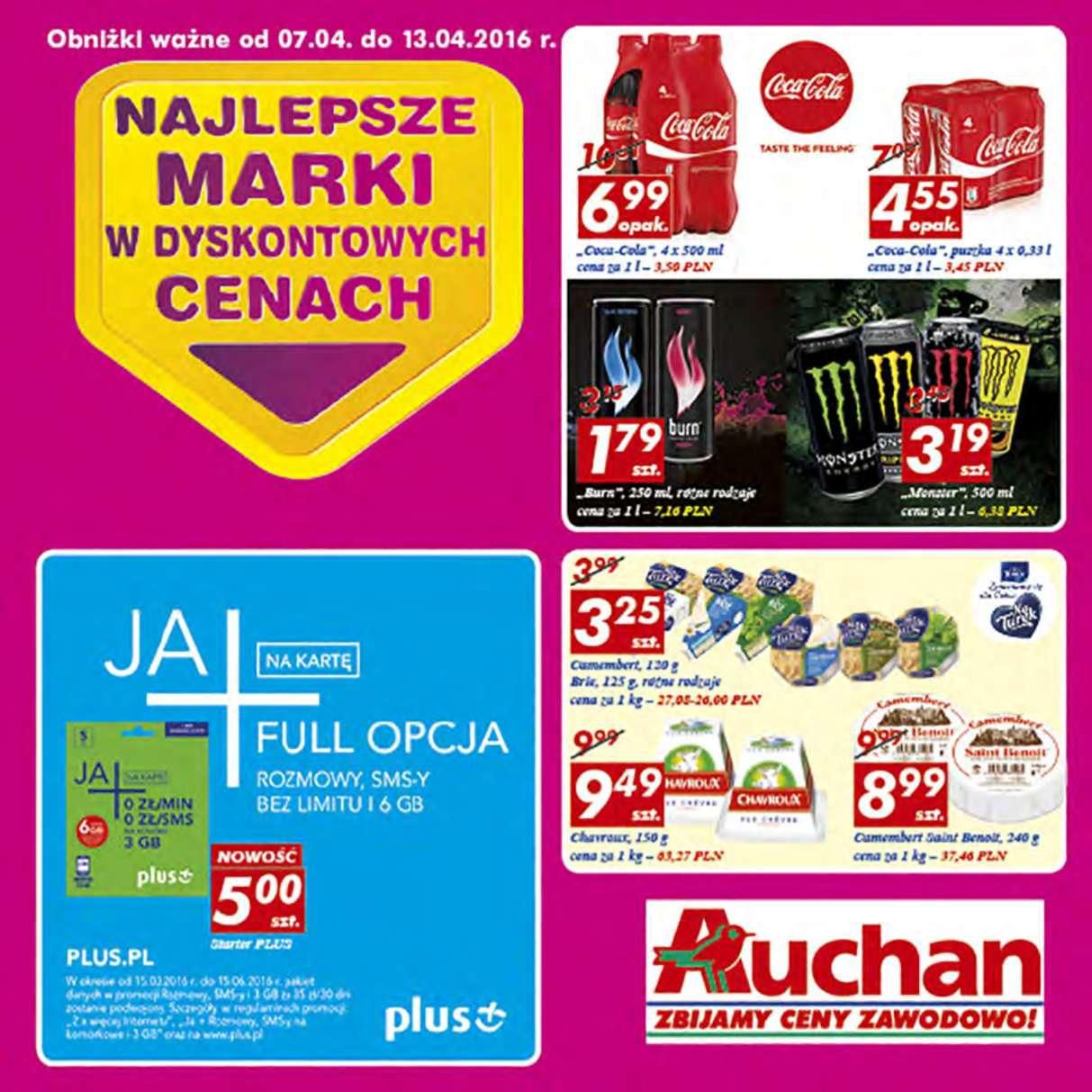 Gazetka promocyjna Auchan do 13/04/2016 str.0