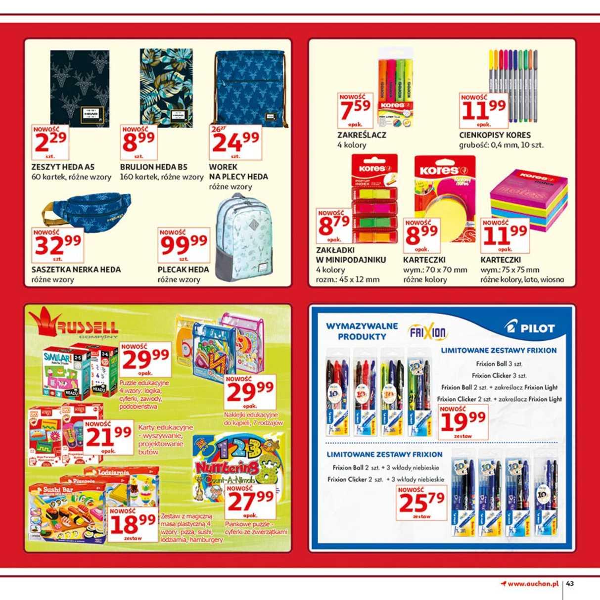 Gazetka promocyjna Auchan do 26/09/2018 str.43