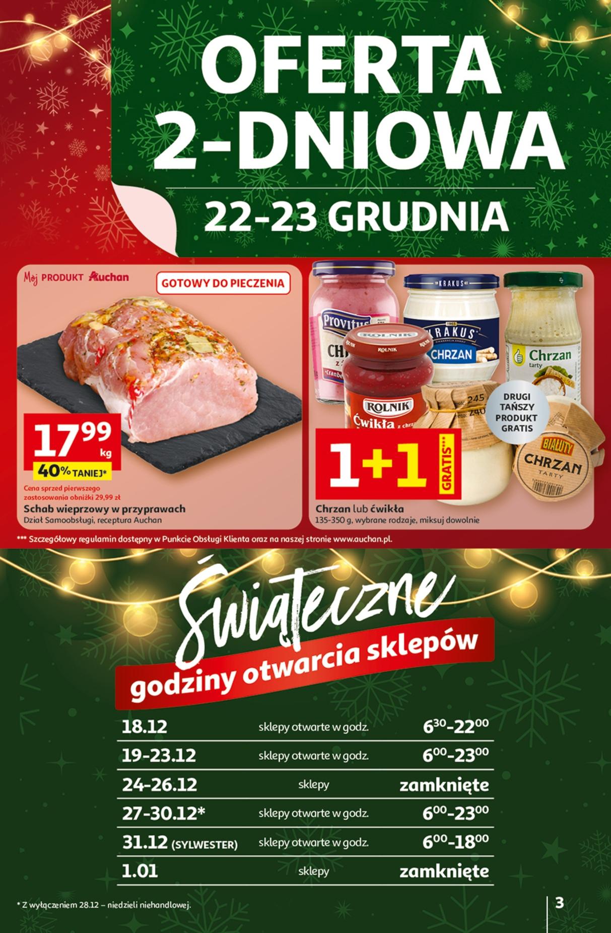 Gazetka promocyjna Auchan do 23/12/2025 str.3