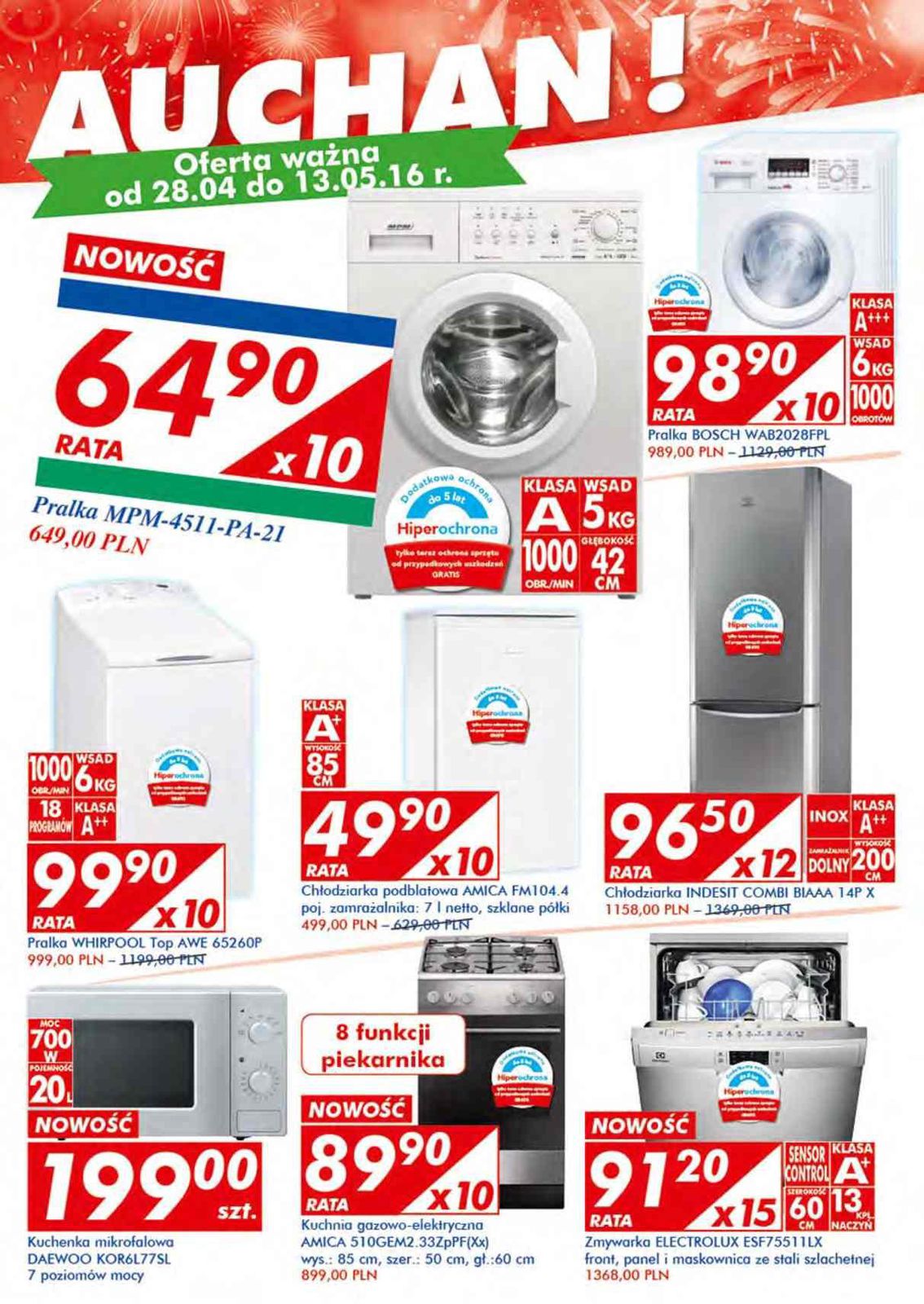 Gazetka promocyjna Auchan do 13/05/2016 str.43