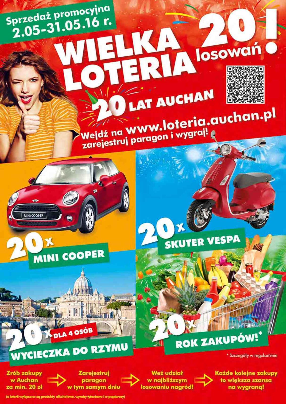 Gazetka promocyjna Auchan do 20/05/2016 str.1