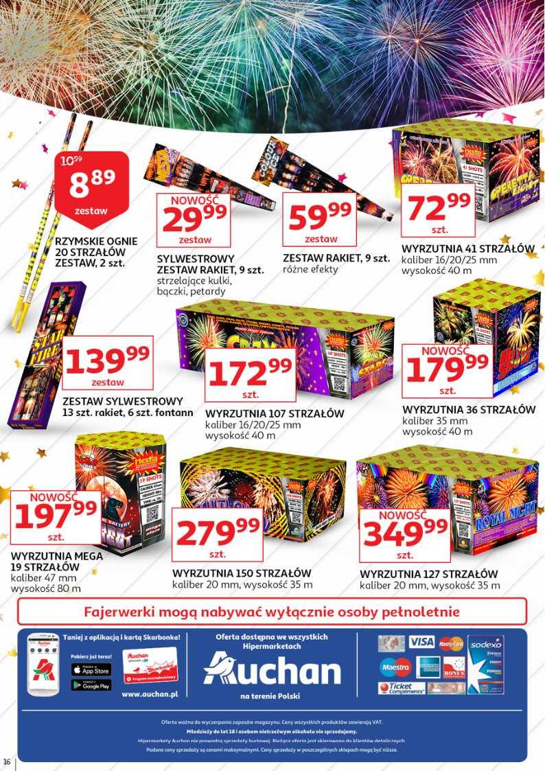 Gazetka promocyjna Auchan do 31/12/2018 str.16