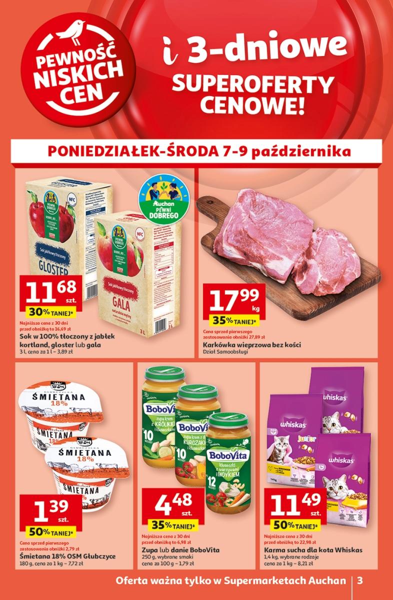 Gazetka promocyjna Auchan do 09/10/2024 str.3