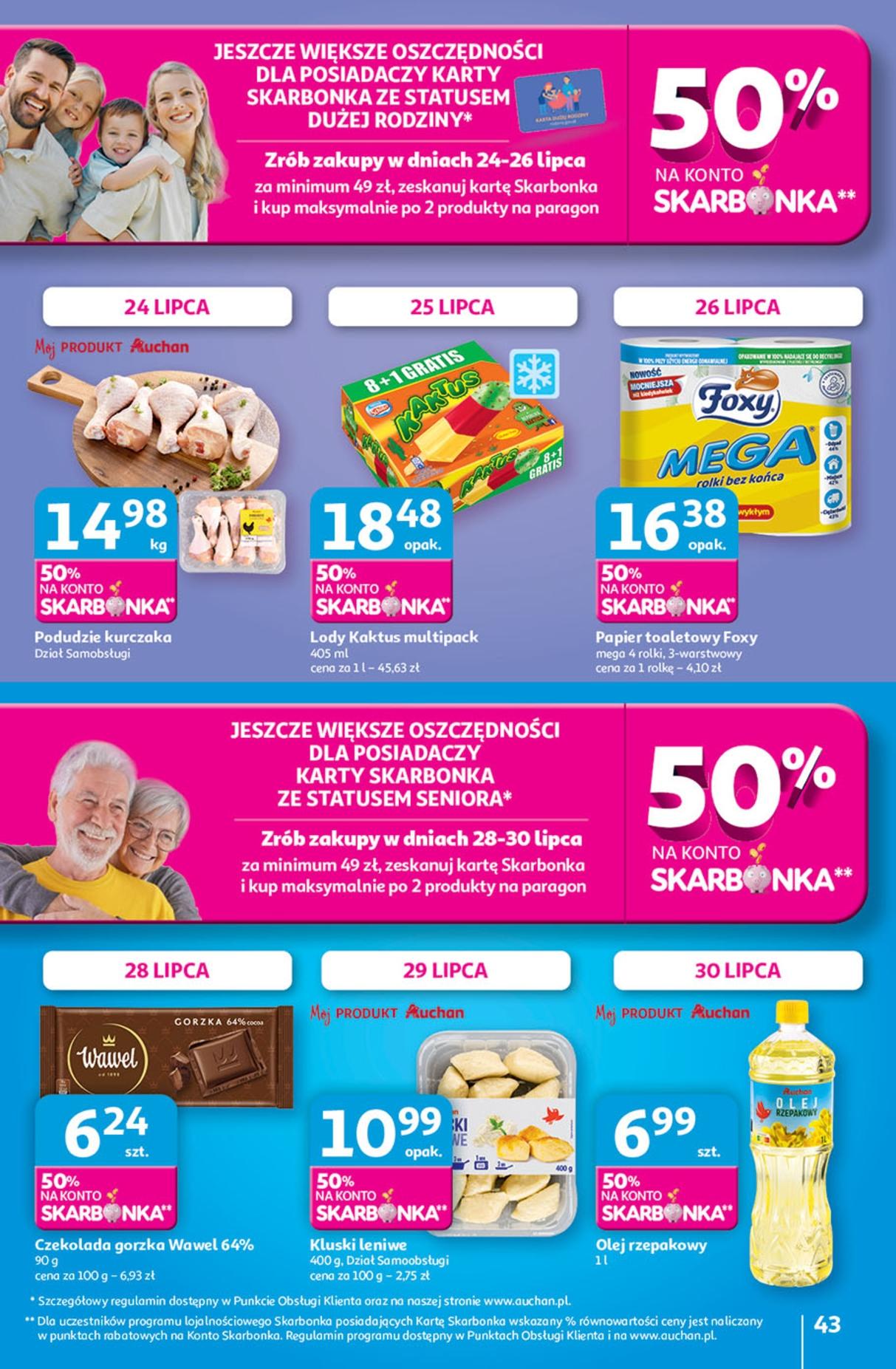 Gazetka promocyjna Auchan do 30/07/2025 str.43
