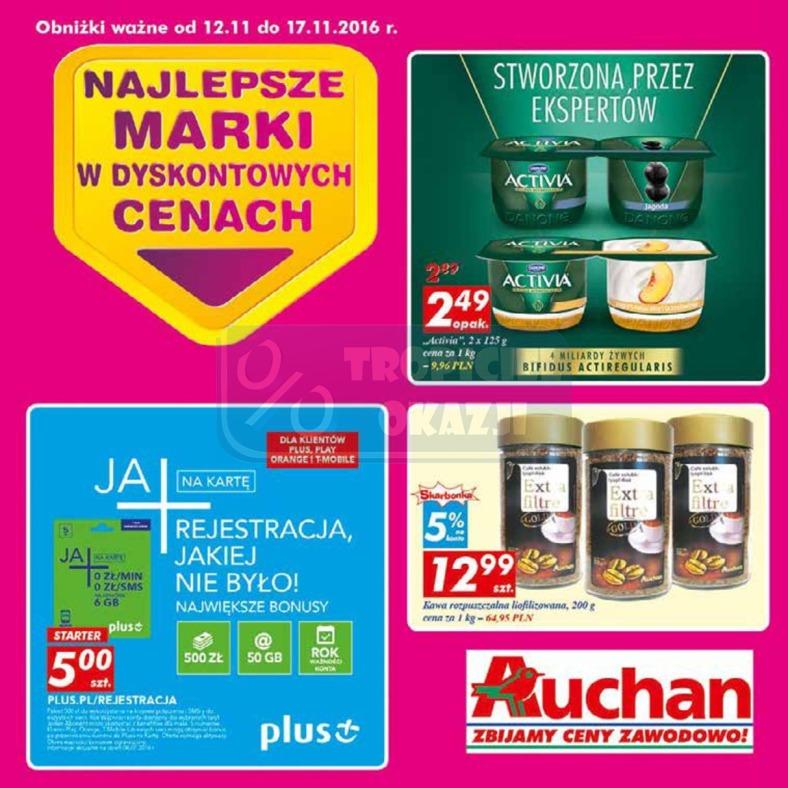 Gazetka promocyjna Auchan do 17/11/2016 str.0