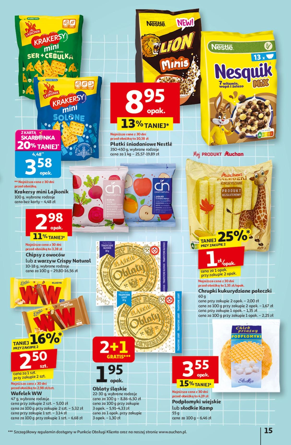 Gazetka promocyjna Auchan do 03/09/2025 str.15