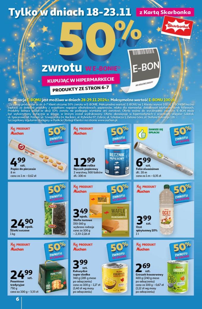 Gazetka promocyjna Auchan do 27/11/2024 str.6