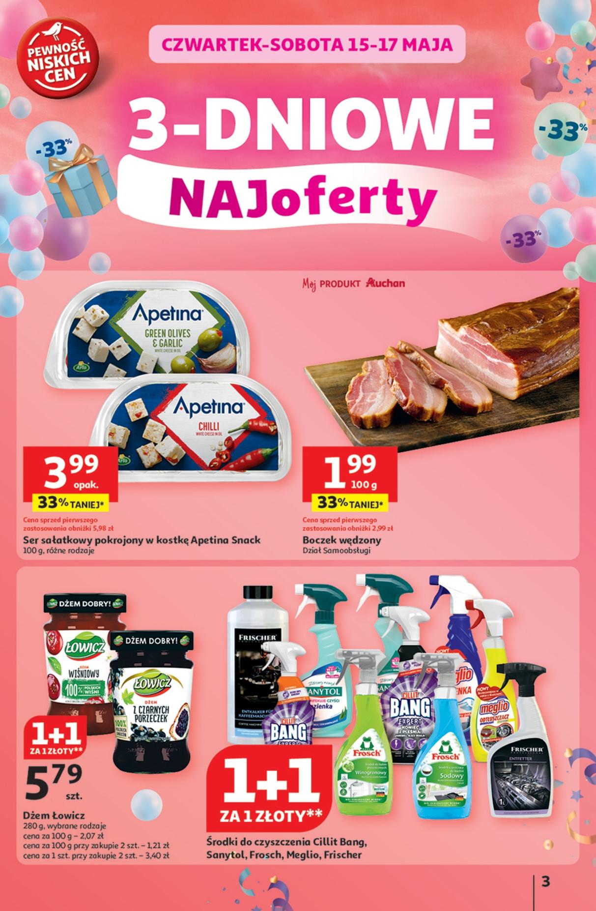Gazetka promocyjna Auchan do 21/05/2025 str.3