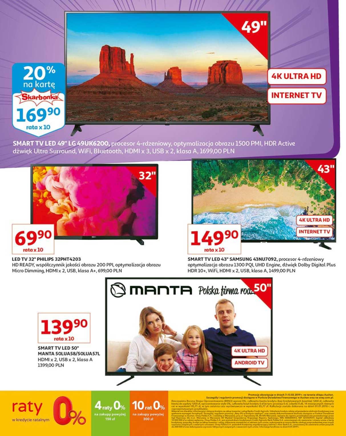 Gazetka promocyjna Auchan do 13/02/2019 str.32