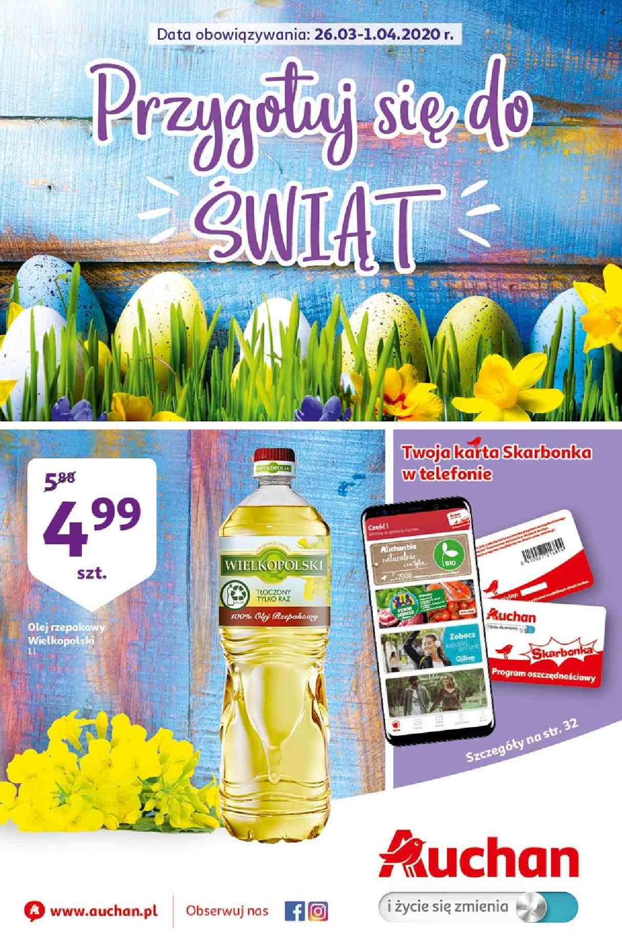 Gazetka promocyjna Auchan do 01/04/2020 str.1