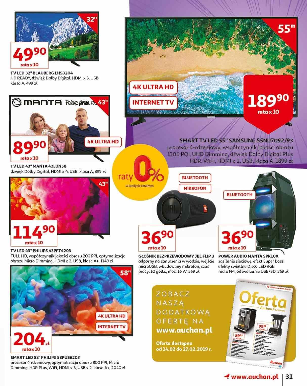 Gazetka promocyjna Auchan do 27/02/2019 str.31