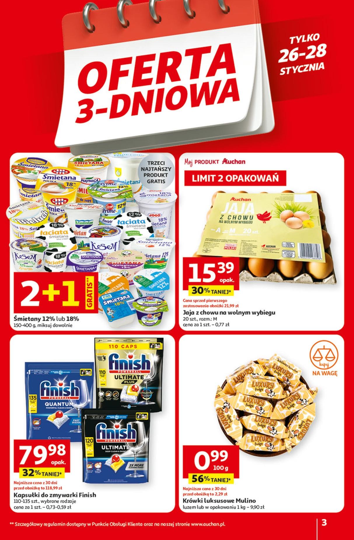Gazetka promocyjna Auchan do 28/01/2026 str.3