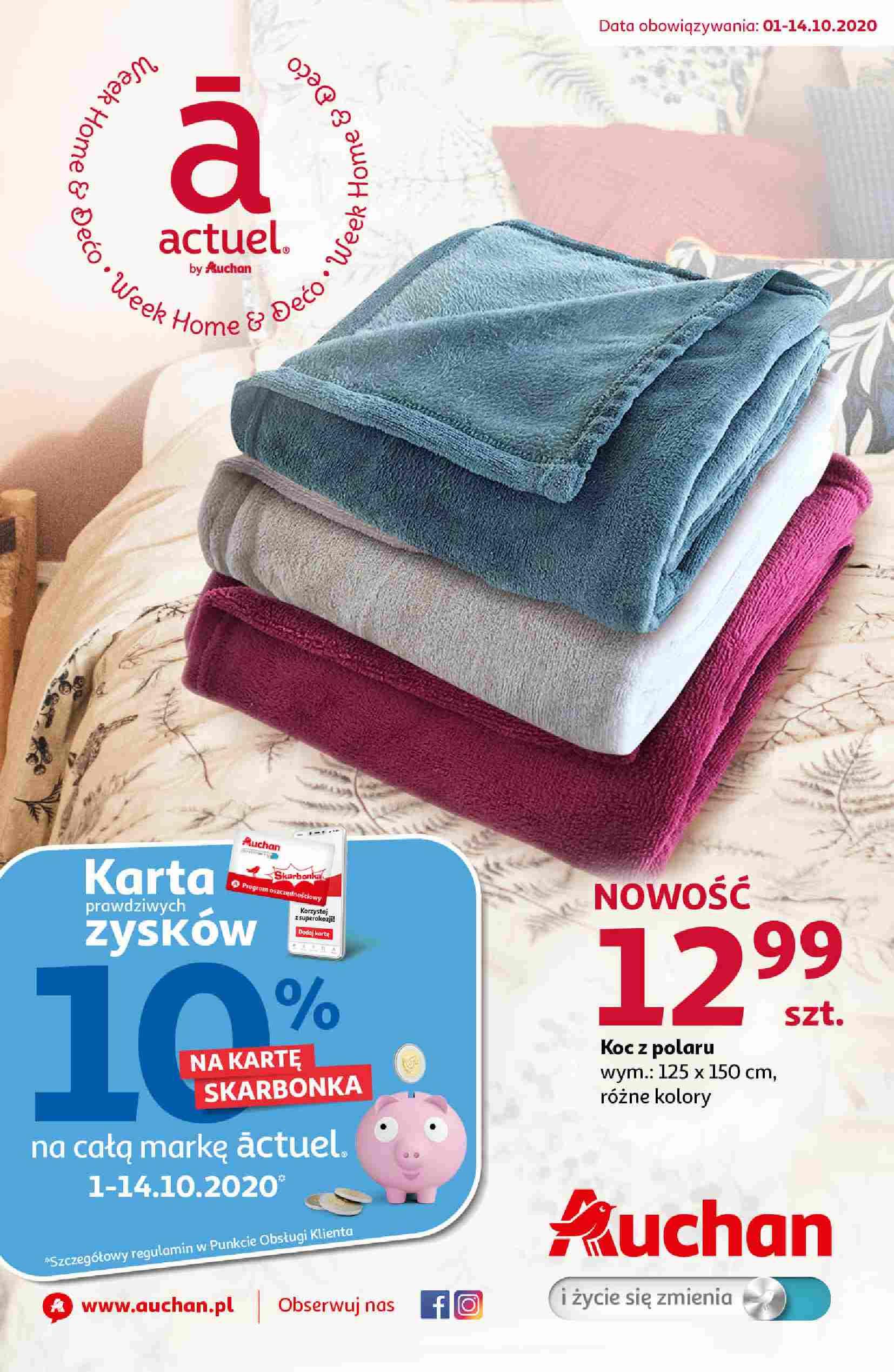 Gazetka promocyjna Auchan do 14/10/2020 str.1