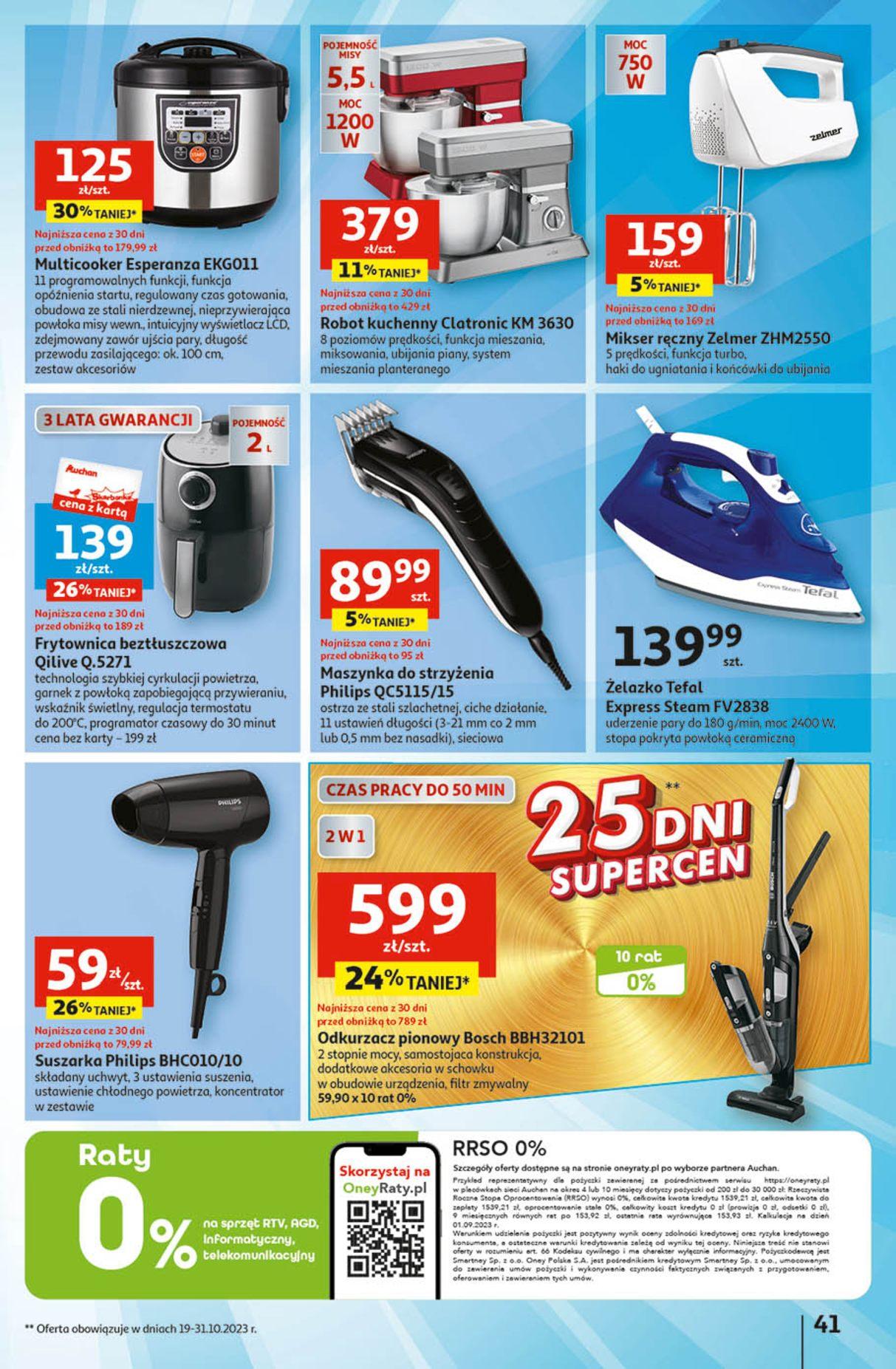 Gazetka promocyjna Auchan do 25/10/2023 str.41