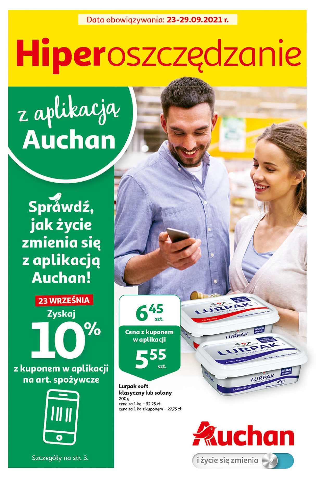 Gazetka promocyjna Auchan do 29/09/2021 str.1