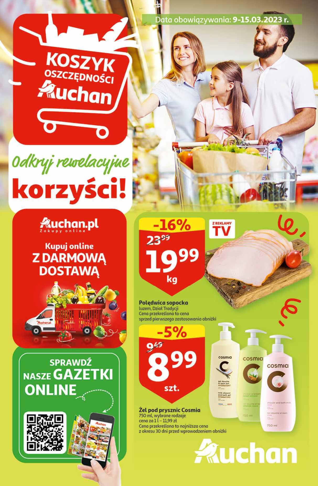 Gazetka promocyjna Auchan do 15/03/2023 str.0