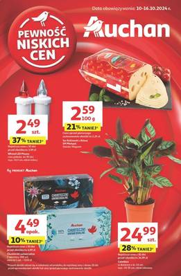 Auchan gazetka - od 10/10/2024 do 16/10/2024