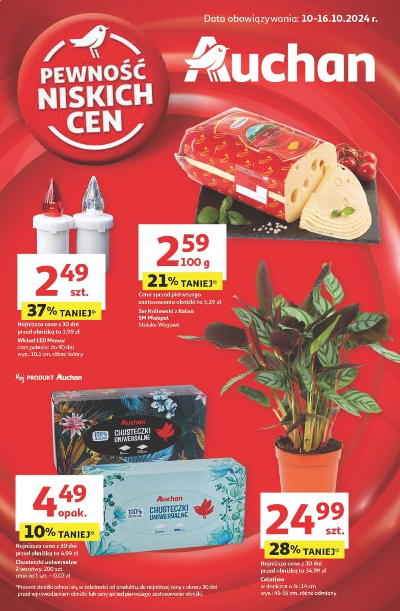 Gazetka promocyjna Auchan do 16/10/2024 str.1