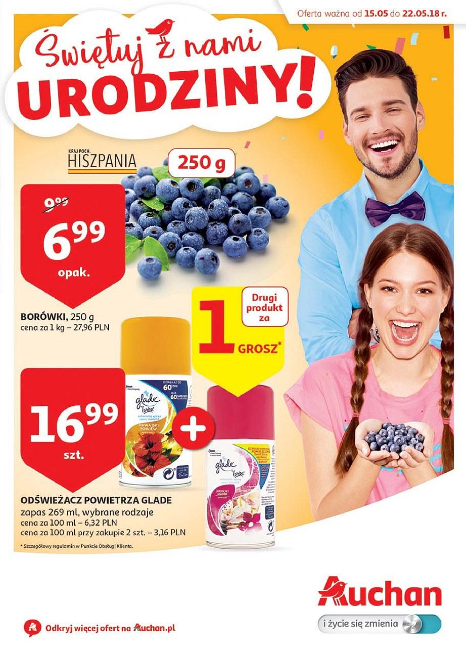 Gazetka promocyjna Auchan do 22/05/2018 str.0