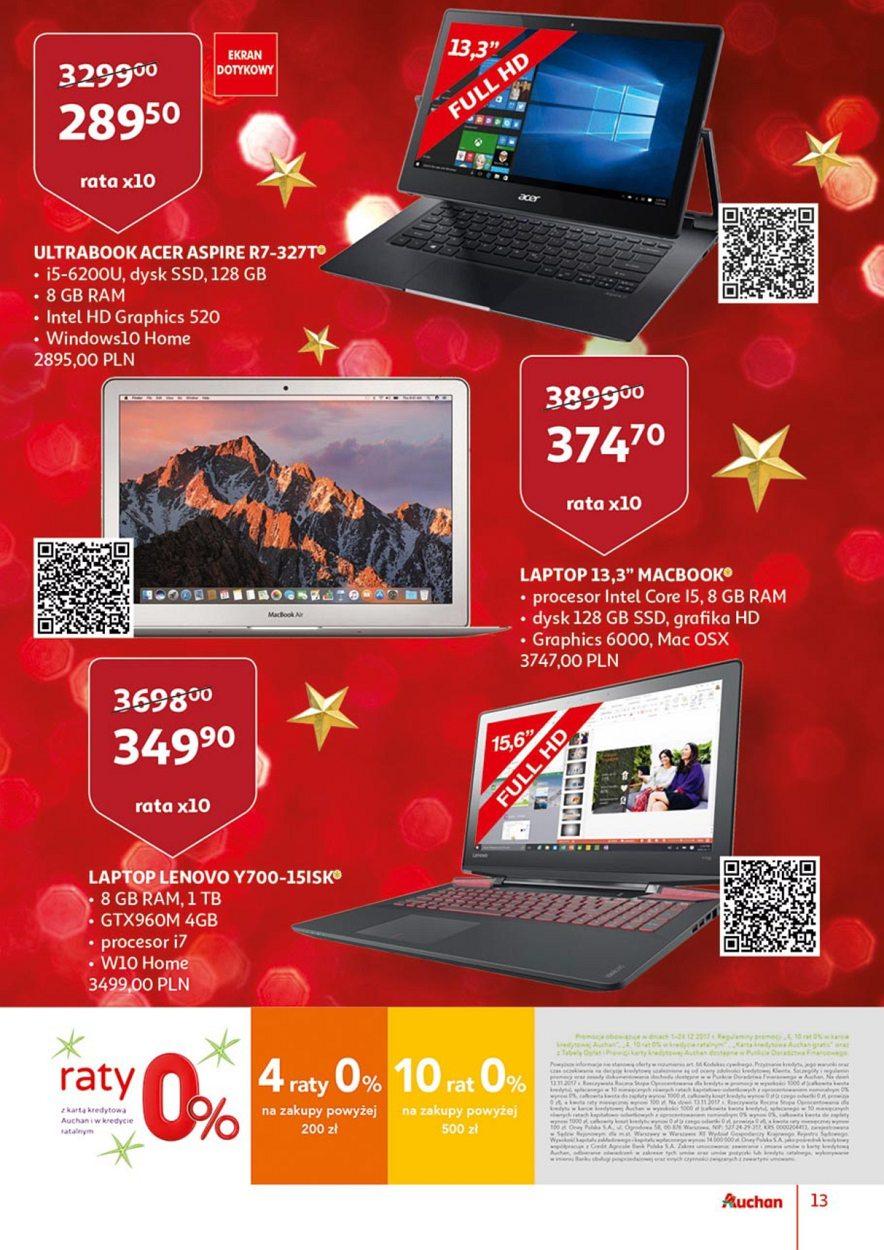 Gazetka promocyjna Auchan do 24/12/2017 str.13