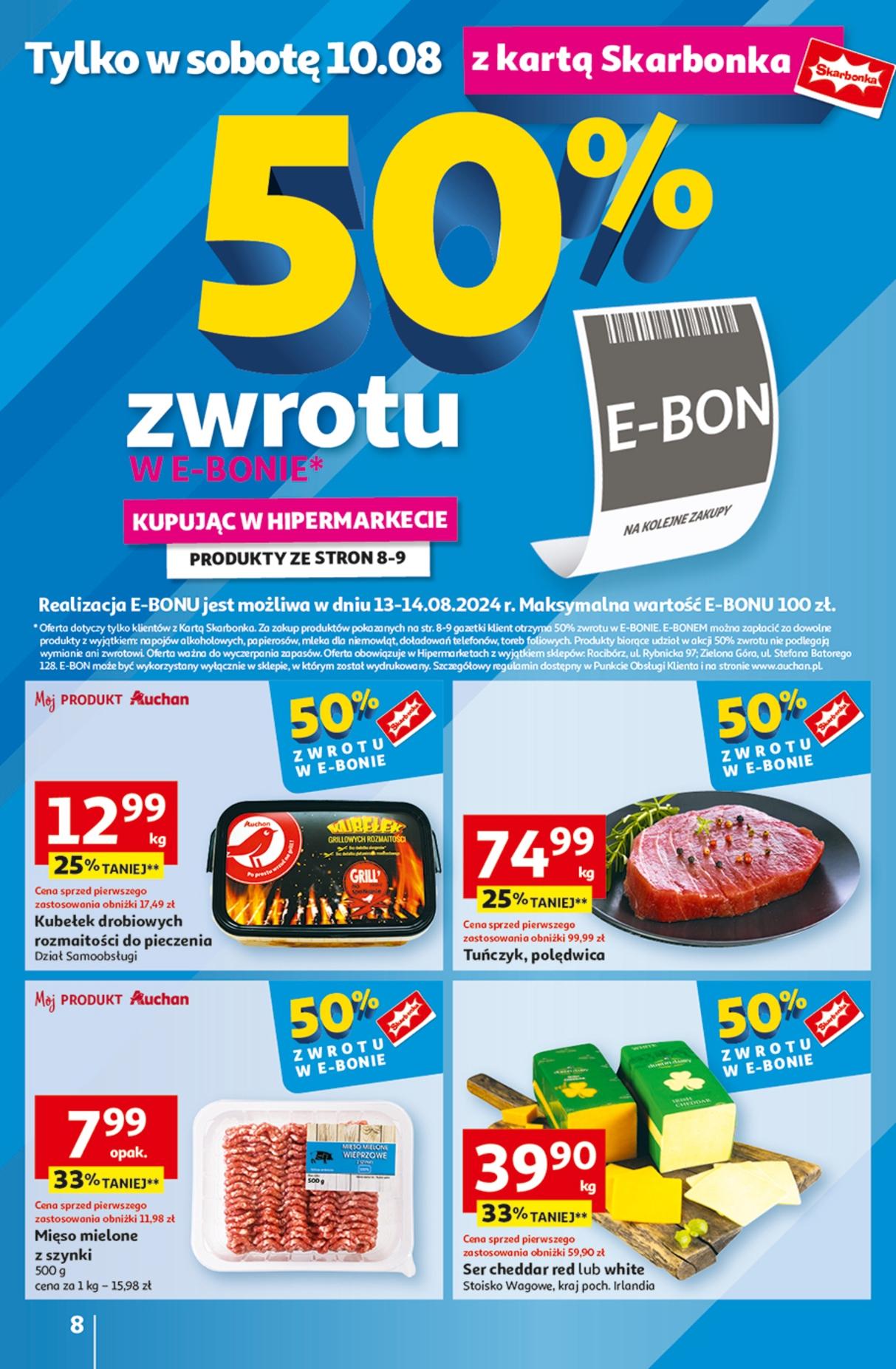 Gazetka promocyjna Auchan do 14/08/2024 str.8