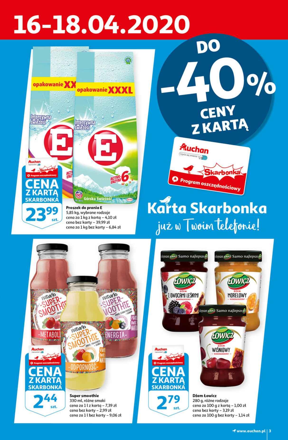 Gazetka promocyjna Auchan do 18/04/2020 str.3