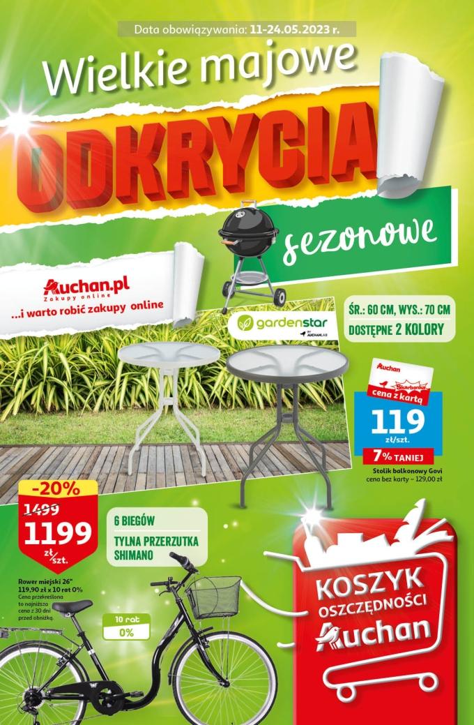 Gazetka promocyjna Auchan do 24/05/2023 str.0