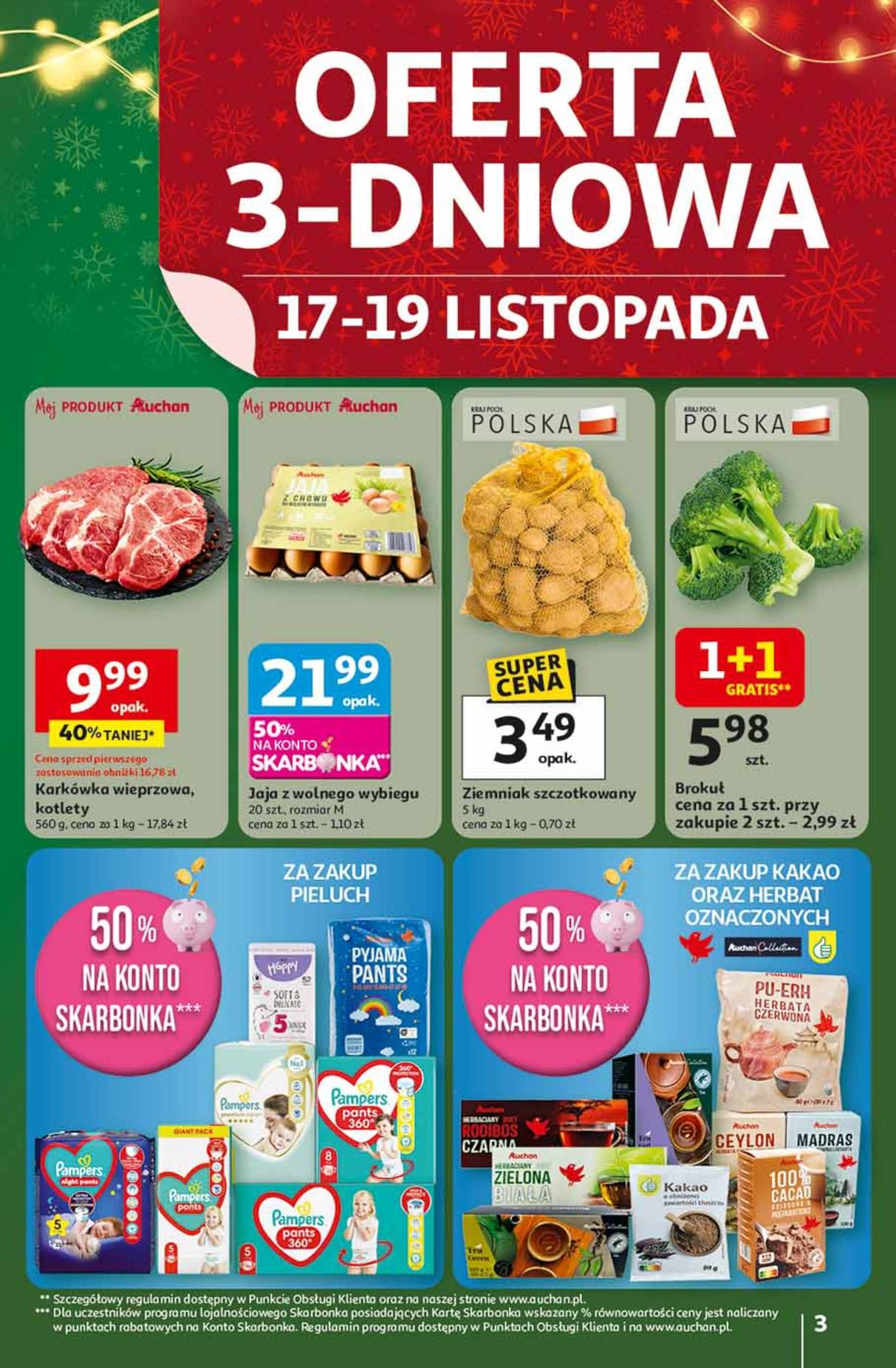 Gazetka promocyjna Auchan do 19/11/2025 str.3