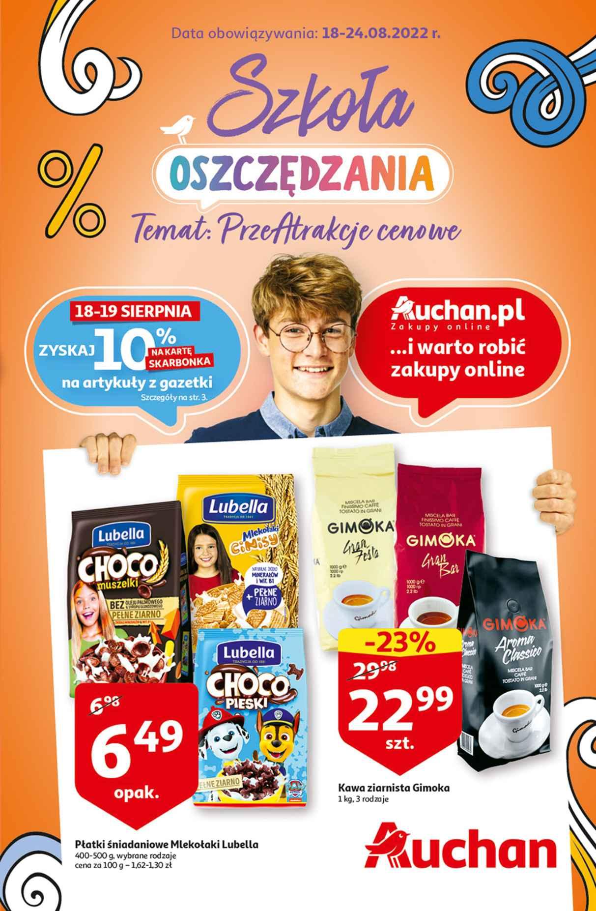 Gazetka promocyjna Auchan do 24/08/2022 str.1