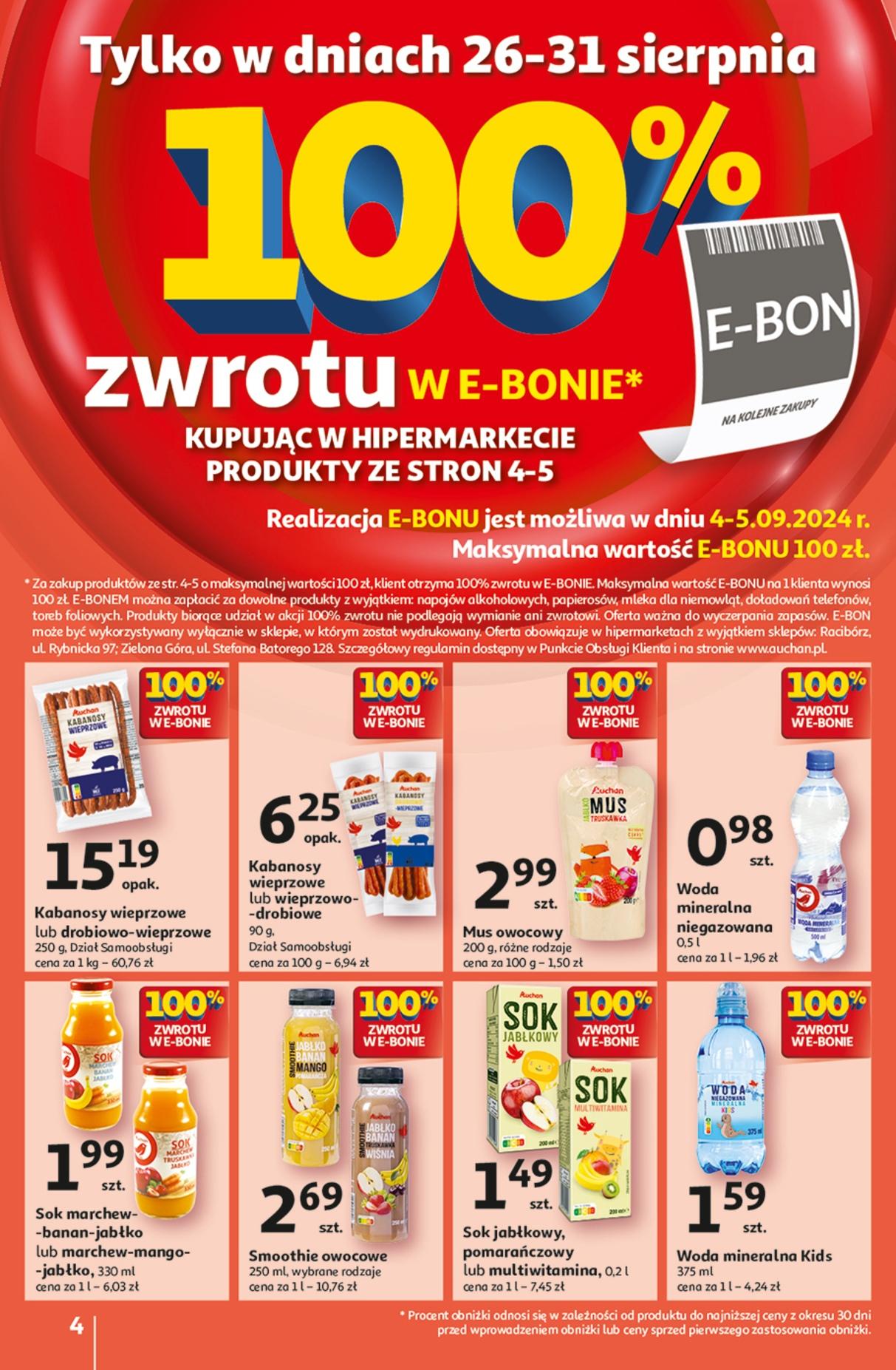 Gazetka promocyjna Auchan do 28/08/2024 str.4