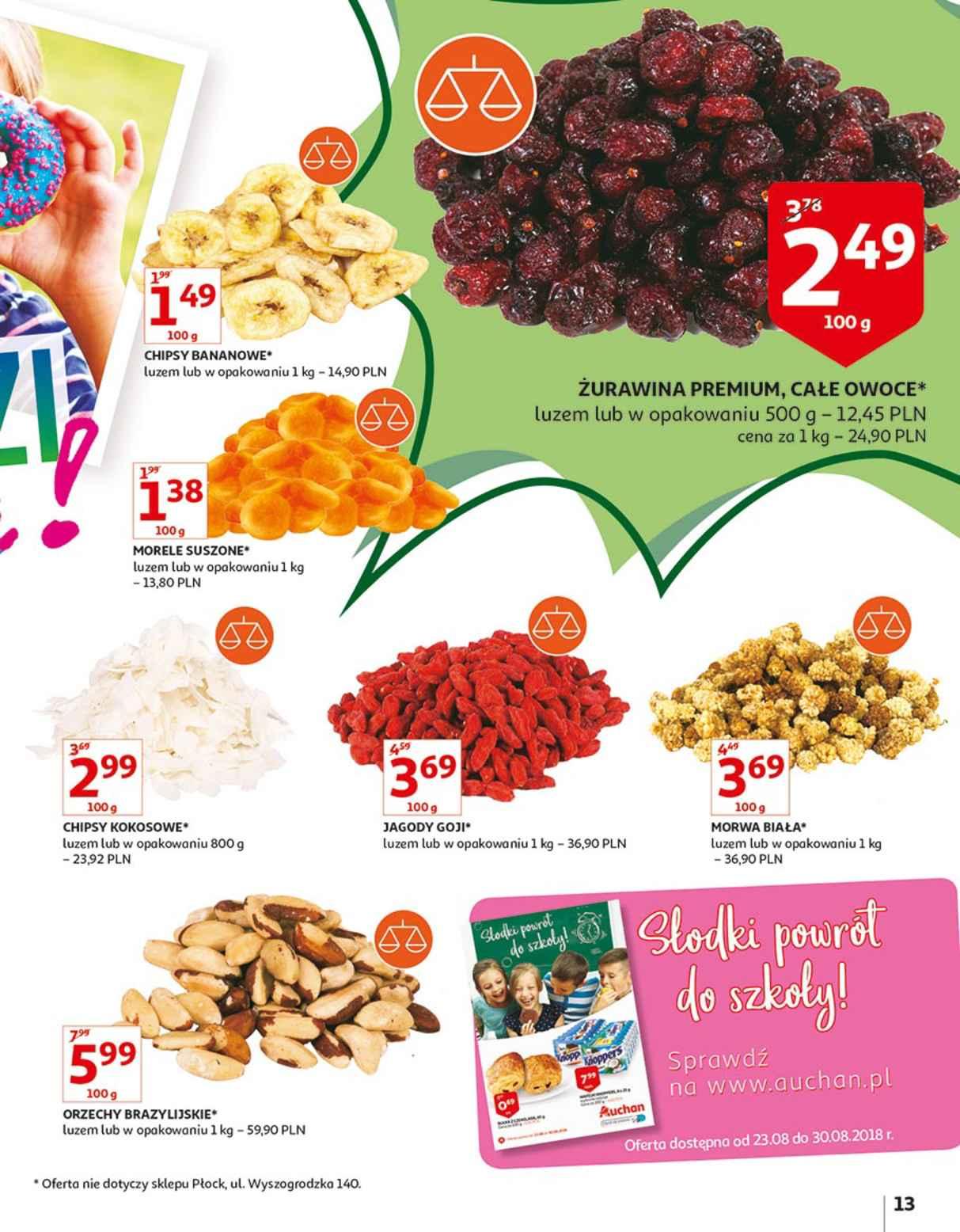 Gazetka promocyjna Auchan do 31/08/2018 str.13