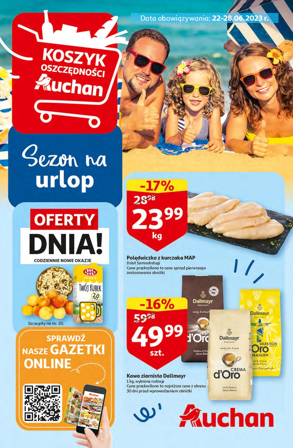 Gazetka promocyjna Auchan do 28/06/2023 str.0