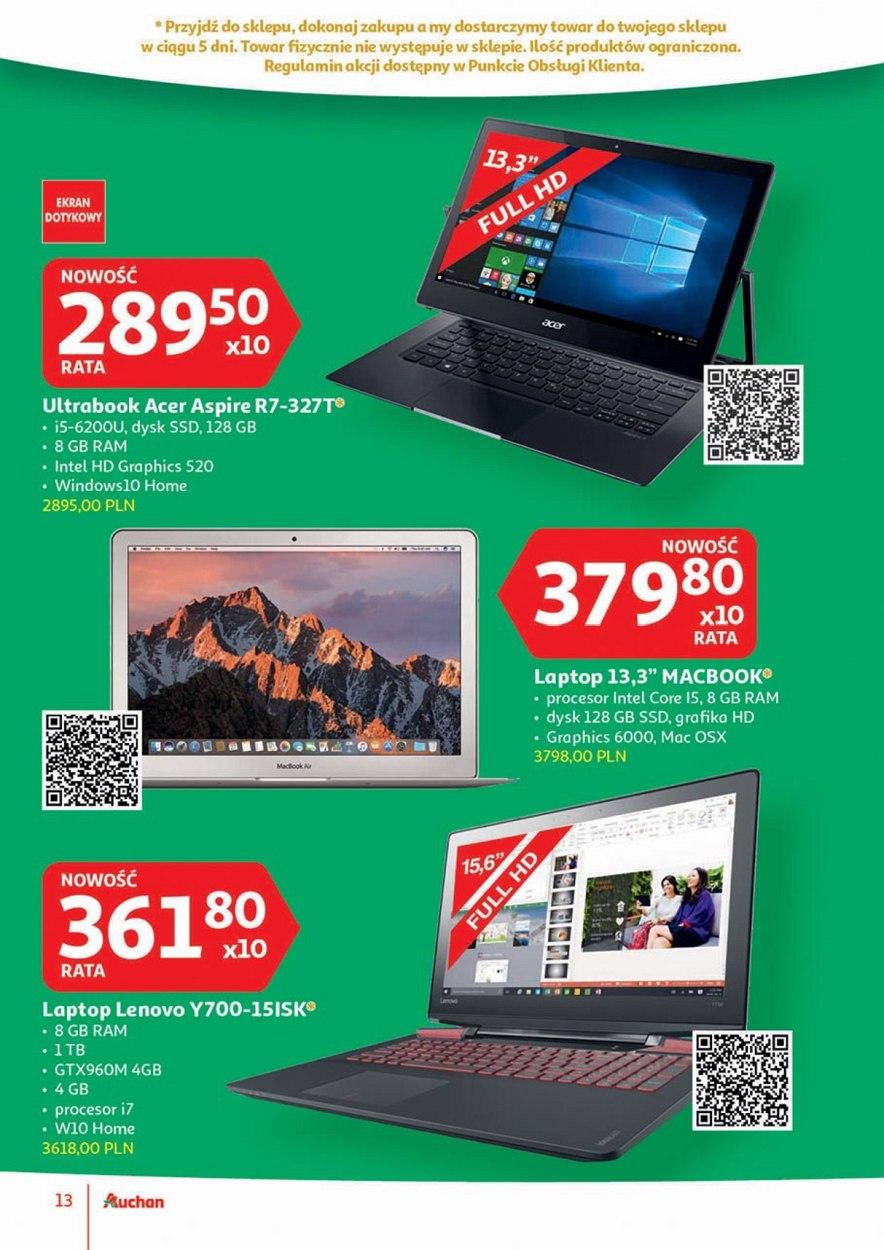 Gazetka promocyjna Auchan do 30/11/2017 str.13