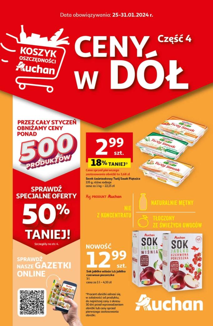 Gazetka promocyjna Auchan do 31/01/2024 str.0
