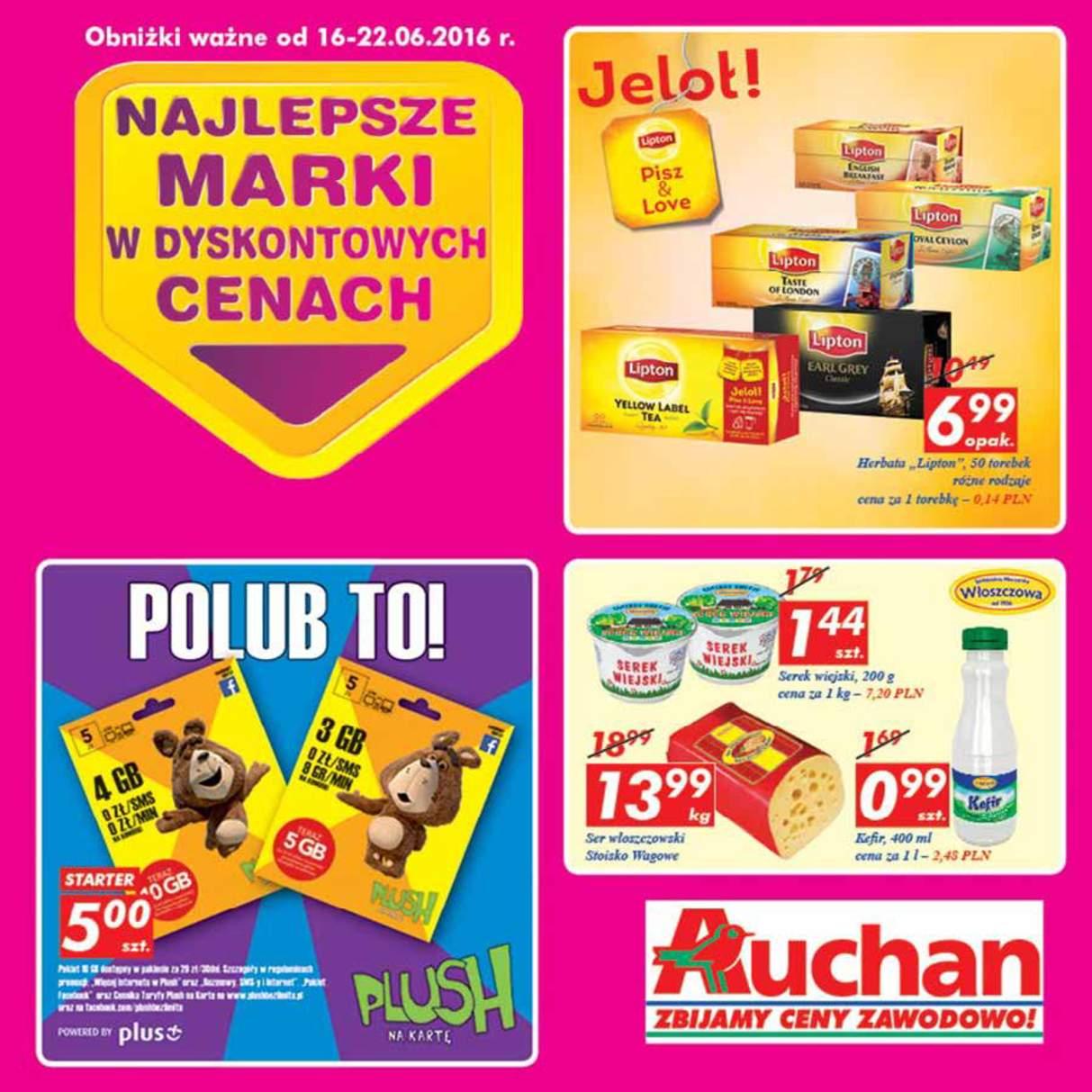 Gazetka promocyjna Auchan do 22/06/2016 str.0