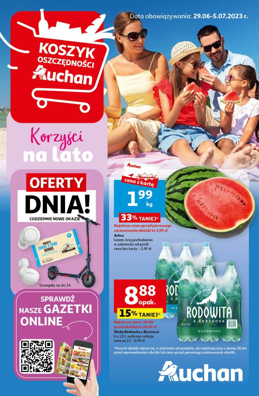 Gazetka promocyjna Auchan do 05/07/2023 str.0