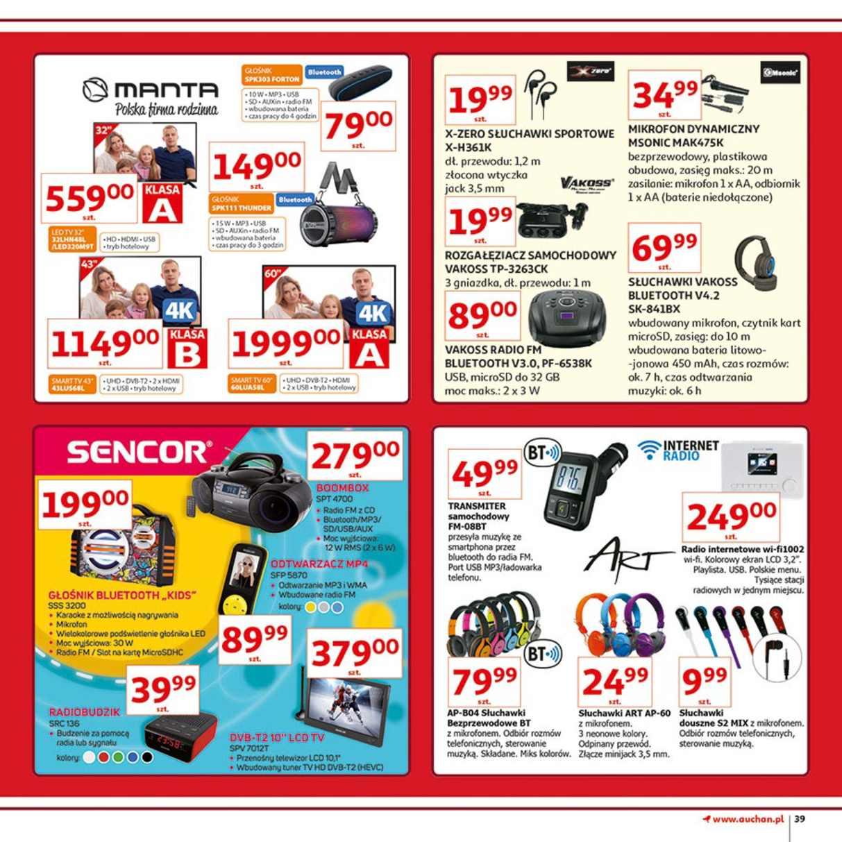 Gazetka promocyjna Auchan do 26/09/2018 str.39